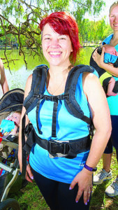 Fitness focus includes baby