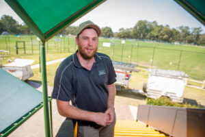 Flooded tennis club makes smashing return