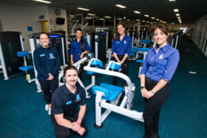 Club Aquarius crew get a workout during lockdown