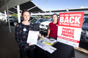 Shock to the heart: Mildura MP receives lacklustre response on returning hospital to public hands