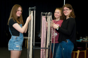 New ties from macrame