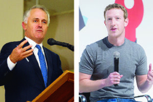 Malcolm Turnbull wants Mark Zuckerberg to get personal in Oz