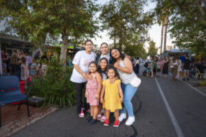 A feast of entertainment at street party