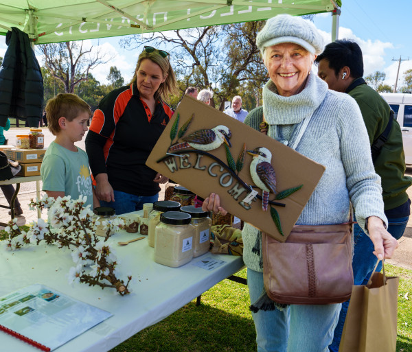 Gimme! Gimme! Gimme! at the Mallee Almond Blossom Festival