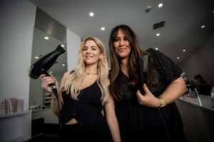 Stylists make cut