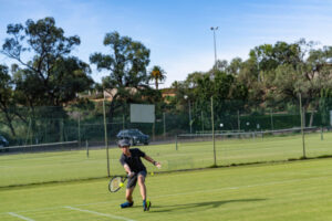 Tennis in full swing