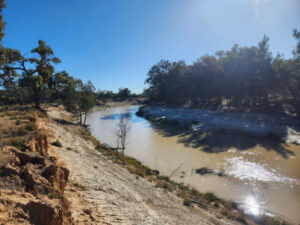 Flow returning to normal in lower Darling