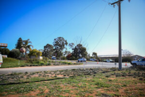Powerline go down near Orange World