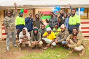 Vanuatu workers are missing home, but united