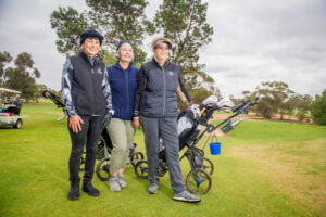 Golfers tee off for charity day