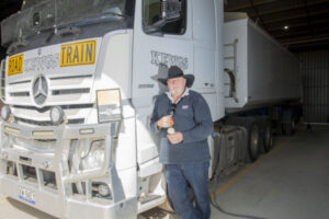 Local big rig’s new national wall haul