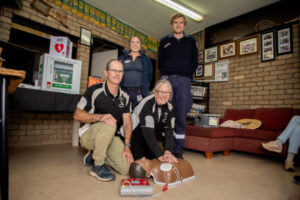 Merbein’s Heart Safe tennis club