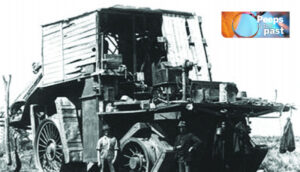 Down the years: Lizzie comes to town