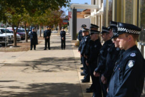 Mildura police honour fallen officers