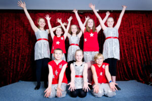 Ranfurly Primary School tiny dancers prepare to tap to the beat