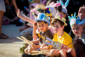 Hats off to students with Easter parade