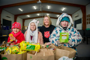 Warm gesture helps needy