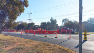 Fourteenth Street drainage works continue for a fortnight