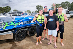 Pigs win, record-breaker