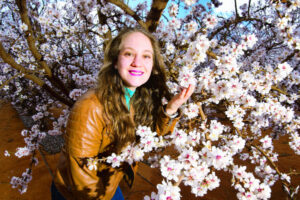 Mallee almond blossom festival: Picture perfect day in orchard