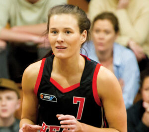 Women collect first win