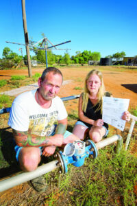 Three-week river water bill is $220