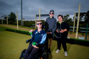 A carnival on the Mildura greens