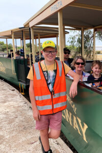 Red Cliffs Historical Steam Railway is back on track