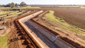 Alert for irrigators on channel works