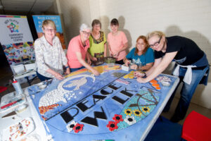 Piece of art for Red Cliffs Peace Walk