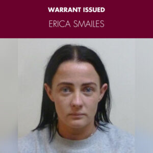 Arrest warrant for woman