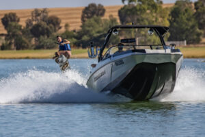 Wakeboarders make a splash