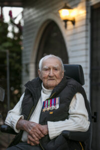 War veteran will be at his Anzac Day post