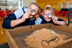 Digging up the past at Mildura West Primary School