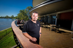 Riverfront cafe looks to add to its routine