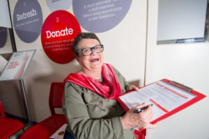 Bloody legend: Mildura woman gives her 150th donation