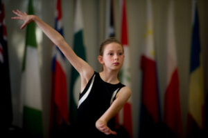Young dancers get a taste of the ballet big time