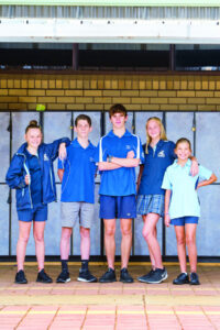 Decked out in new threads for school