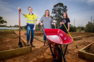 Irymple Secondary College gets garden boost