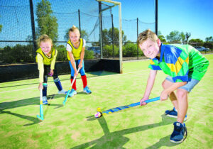 Hockey a hit with young