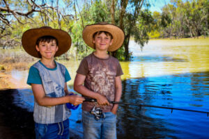 Great Darling Anabranch full of water, full of life