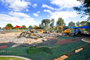 Mildura Park for Play overhaul under way