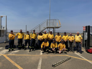 Sunraysia firies join bushfire battle