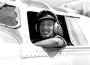 Ray took flight – and cover – in battle