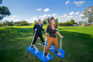 Hoping for fun at garden’s family day