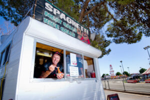 Mildura Show spaghetti van has a recipe for success