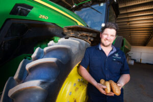 Bannerton potato grower peels back the barriers