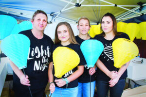 Lanterns light up cancer battle