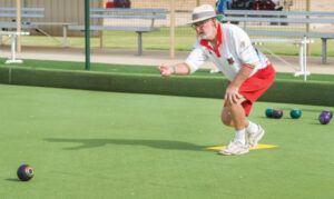 Irymple bowls action