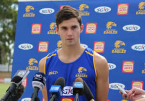 Jarrod Brander battles on debut
